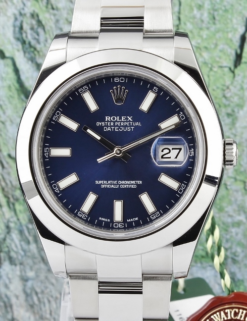 (image for) LIKE NEW UNPOLISHED ROLEX OYSTER PERPETUAL DATEJUST II - 116300